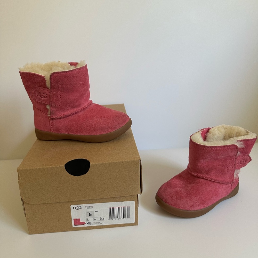 Baby UGG T Keelan Booties - Size 6